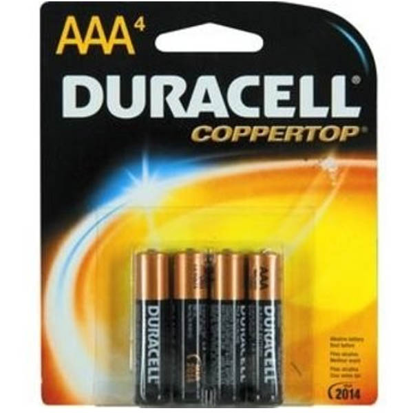 Duracell AAA Batteries 4 Pk